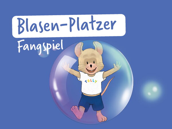 Seifenblasen Fangspiel