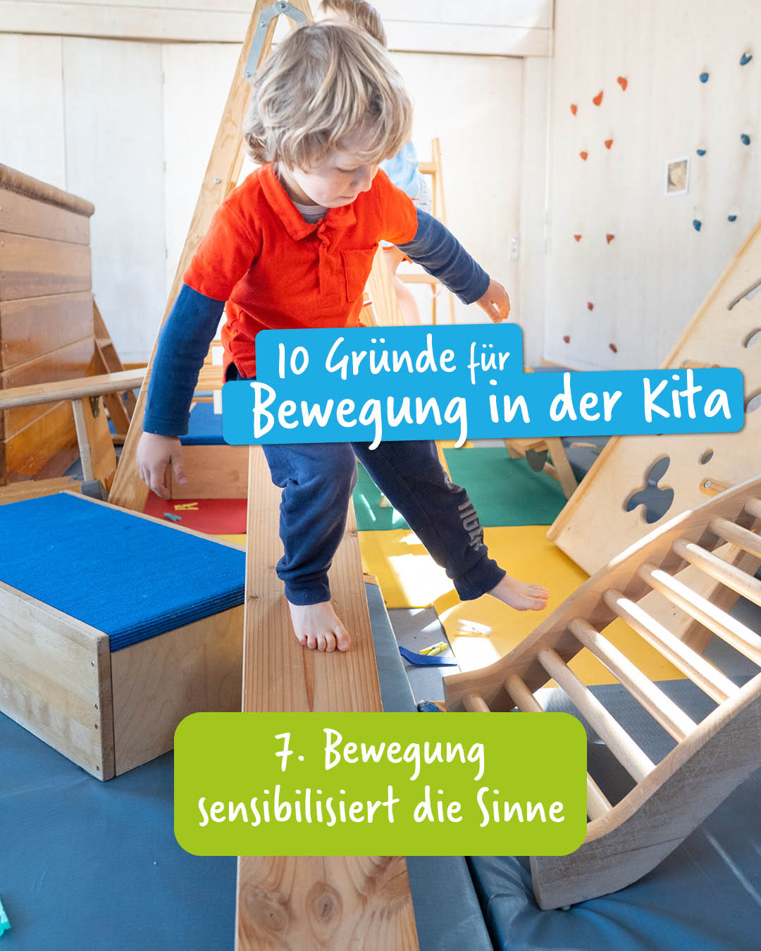 Bewegungsangebote im Kindergarten